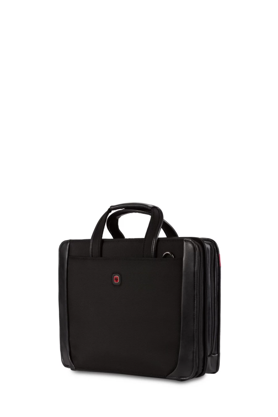 SWISSGEAR Laptop Padfolio with Zippered Closure - Black Professional Presentation Portfolio for Business & Travel
