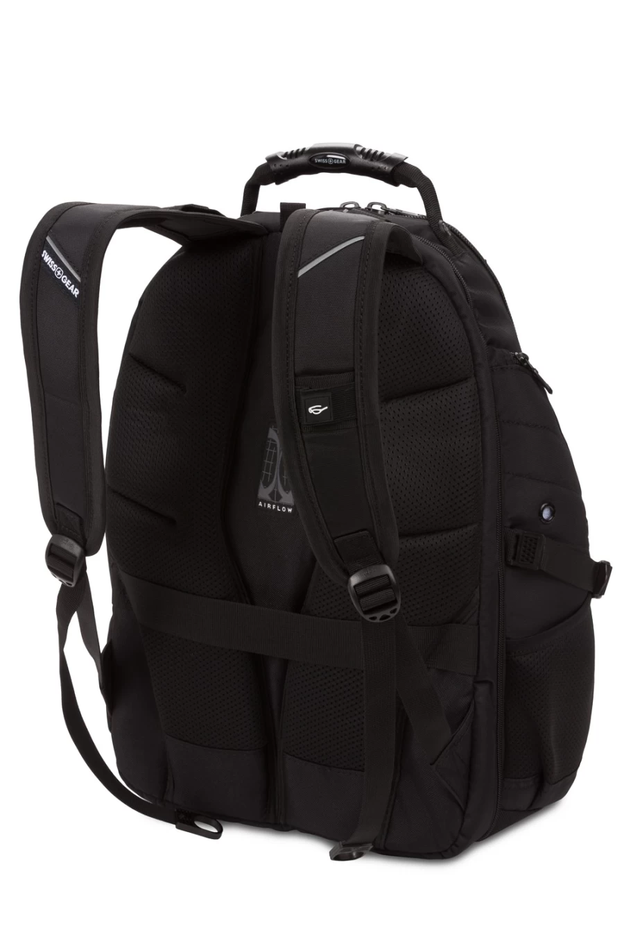 SWISSGEAR Scansmart 1900 Black Series Laptop Backpack - TSA-Friendly Travel & Business Laptop Bag