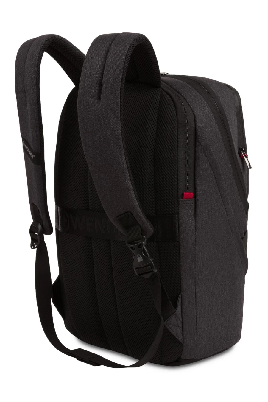 SWISSGEAR 16 Inch Laptop Backpack - Lightweight Durable Charcoal Heather Travel Business Bag