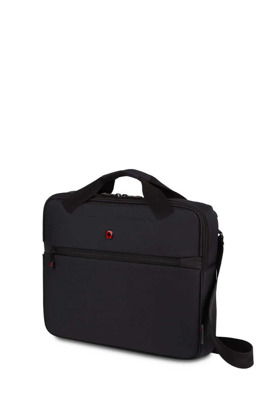 SWISSGEAR 16 Inch Slim Laptop Briefcase for Men - Dark Navy Business Bag, Lightweight & Durable Travel Computer Case