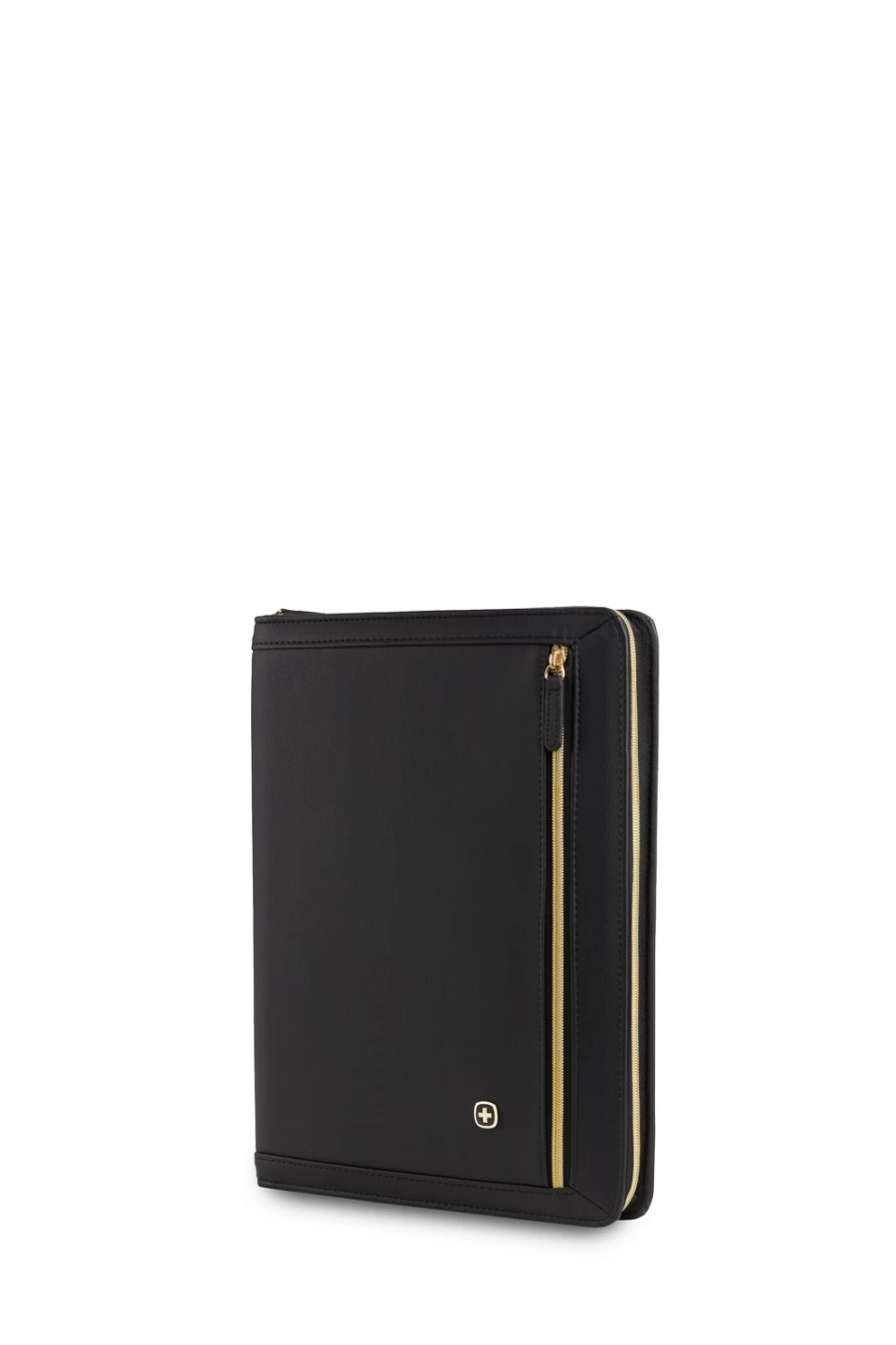 SWISSGEAR Amelie Zippered Padfolio with Organizer - Stylish Leather Portfolio for Business & School
