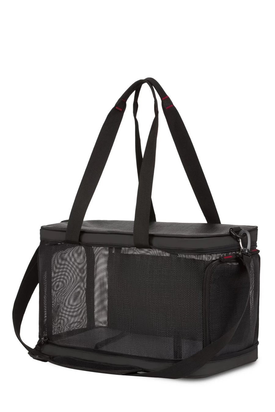 SWISSGEAR 3328 Weekender Pet Carrier – Airline Approved Travel Bag for Small Dogs & Cats, Durable & Lightweight with Ventilation Mesh, Easy-Clean Design