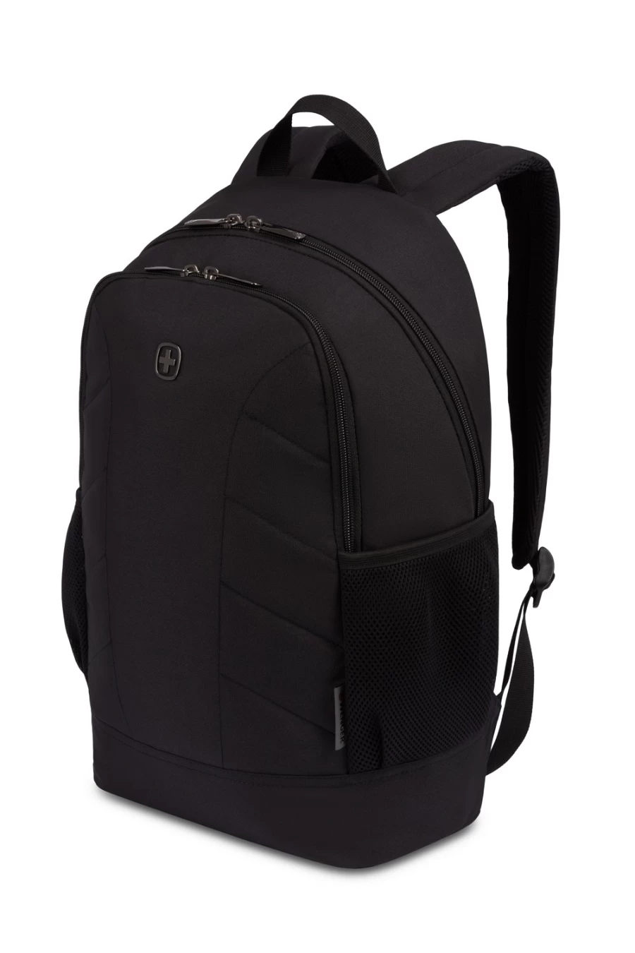 SWISSGEAR 16 Inch Laptop Backpack - Durable Travel Backpack with USB Charging Port, Black