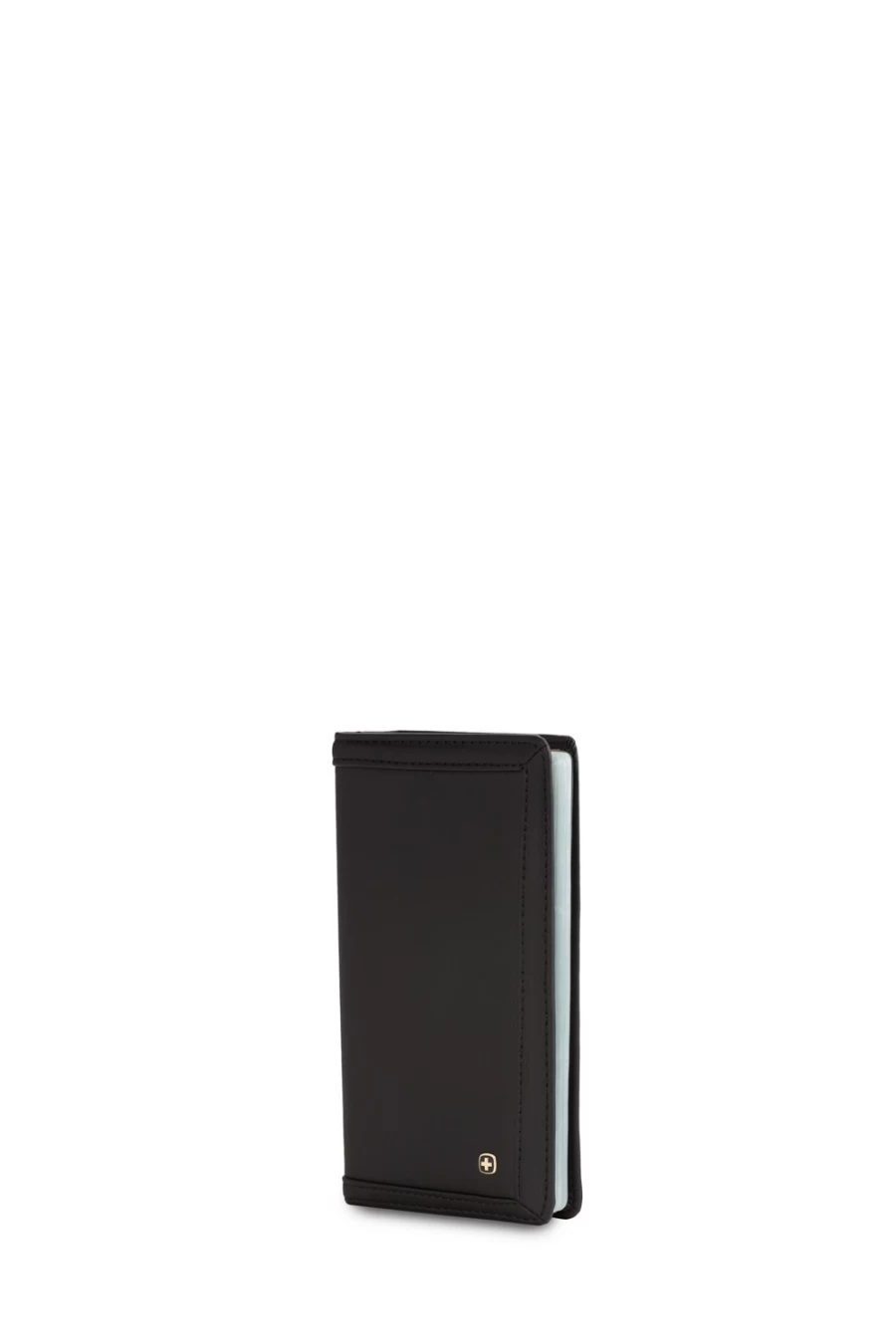 SWISSGEAR Leah Personal Card Holder - Slim RFID Blocking Wallet for Credit Cards & ID - Black