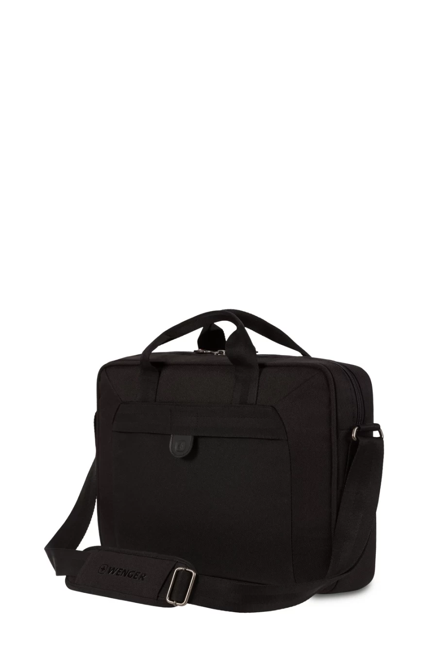 SWISSGEAR 16 Inch Laptop Briefcase - Slim Lightweight Business Laptop Bag for Men & Women, Black