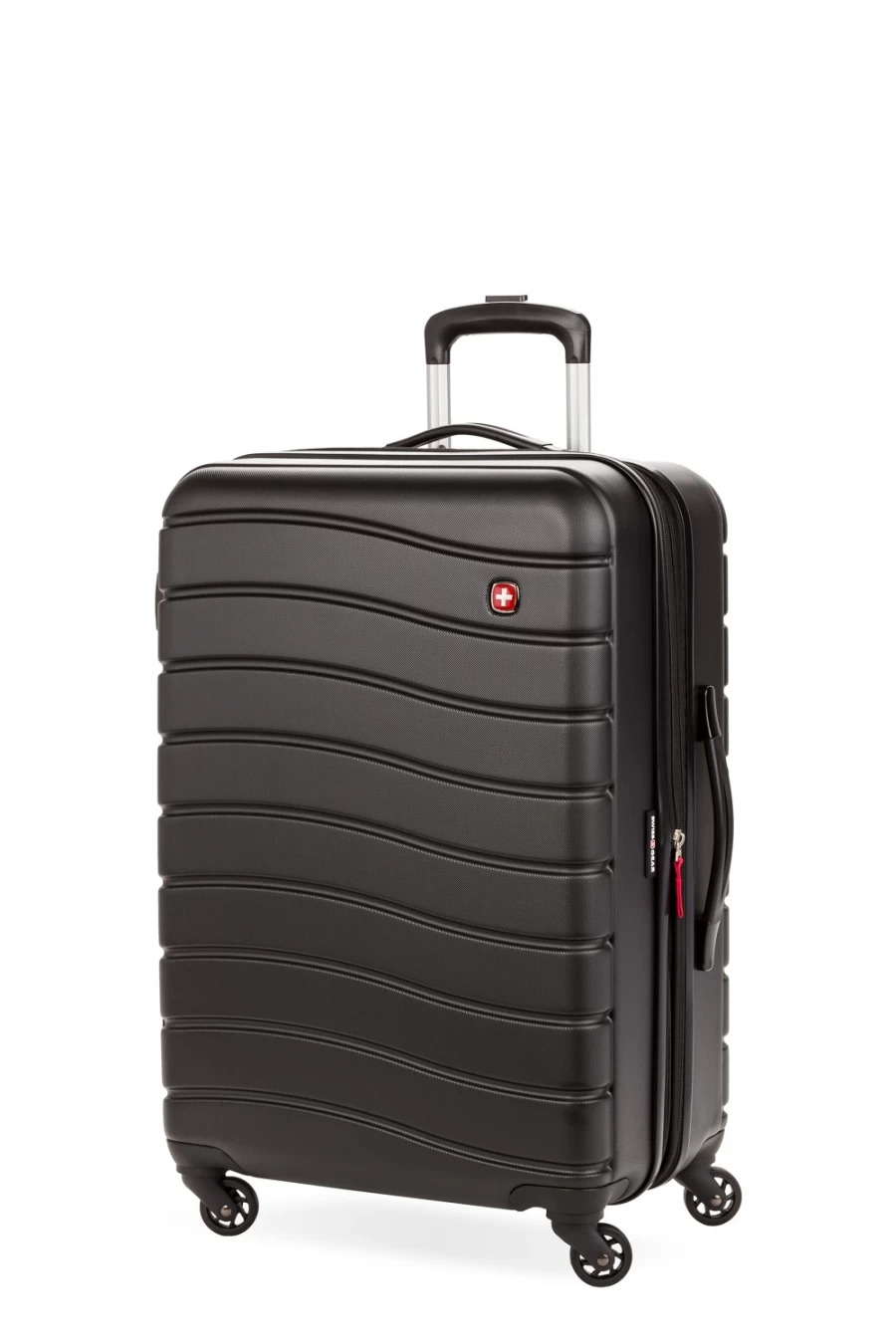 SWISSGEAR 7790 24-Inch Expandable Hardshell Spinner Suitcase, Durable Lightweight Luggage with 360-Degree Wheels
