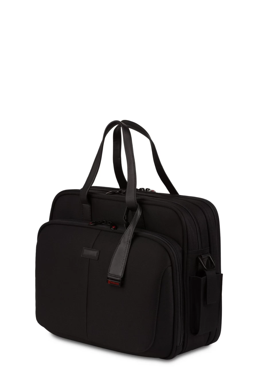 SWISSGEAR Women's 13 Inch Commuter Laptop Briefcase - Stylish Black Work Bag for Professionals